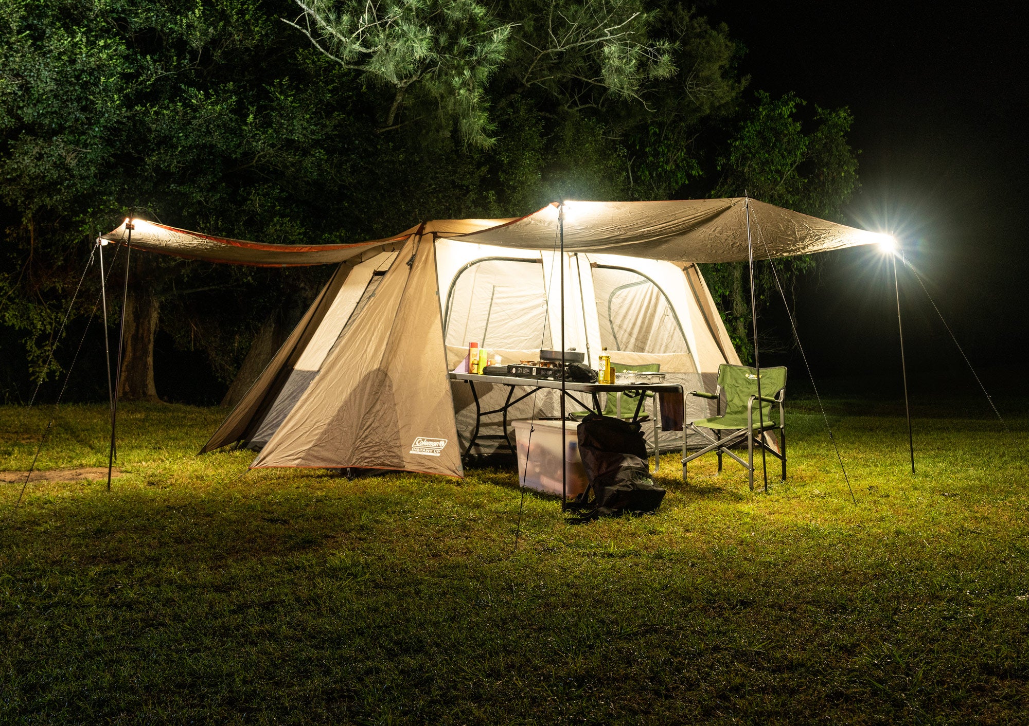 What led camp lighting do you need for your campsite HARDKORR