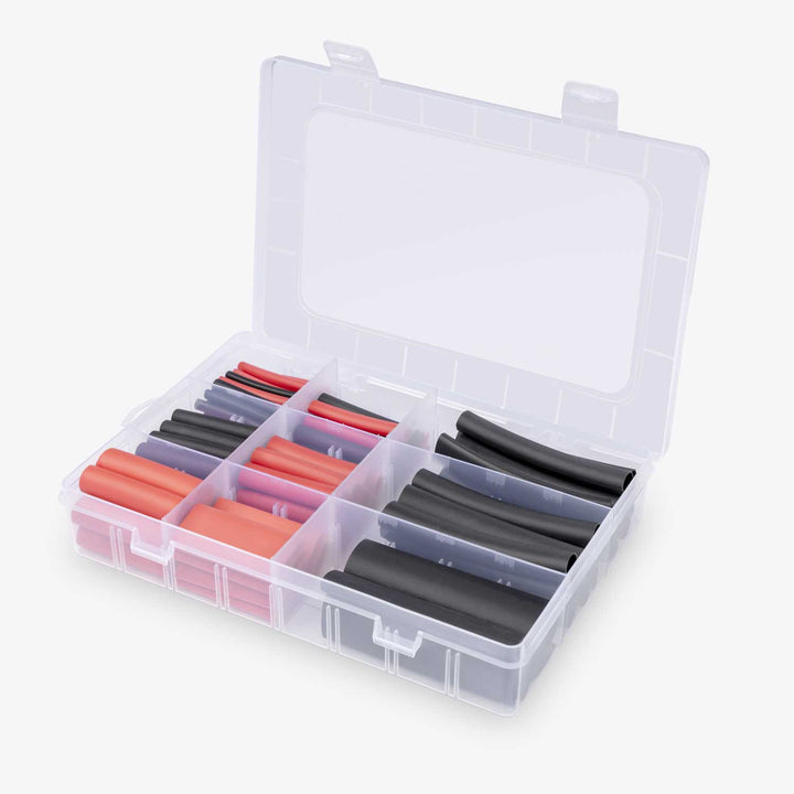 106 Piece Heat Shrink Kit (heavy duty dual wall)