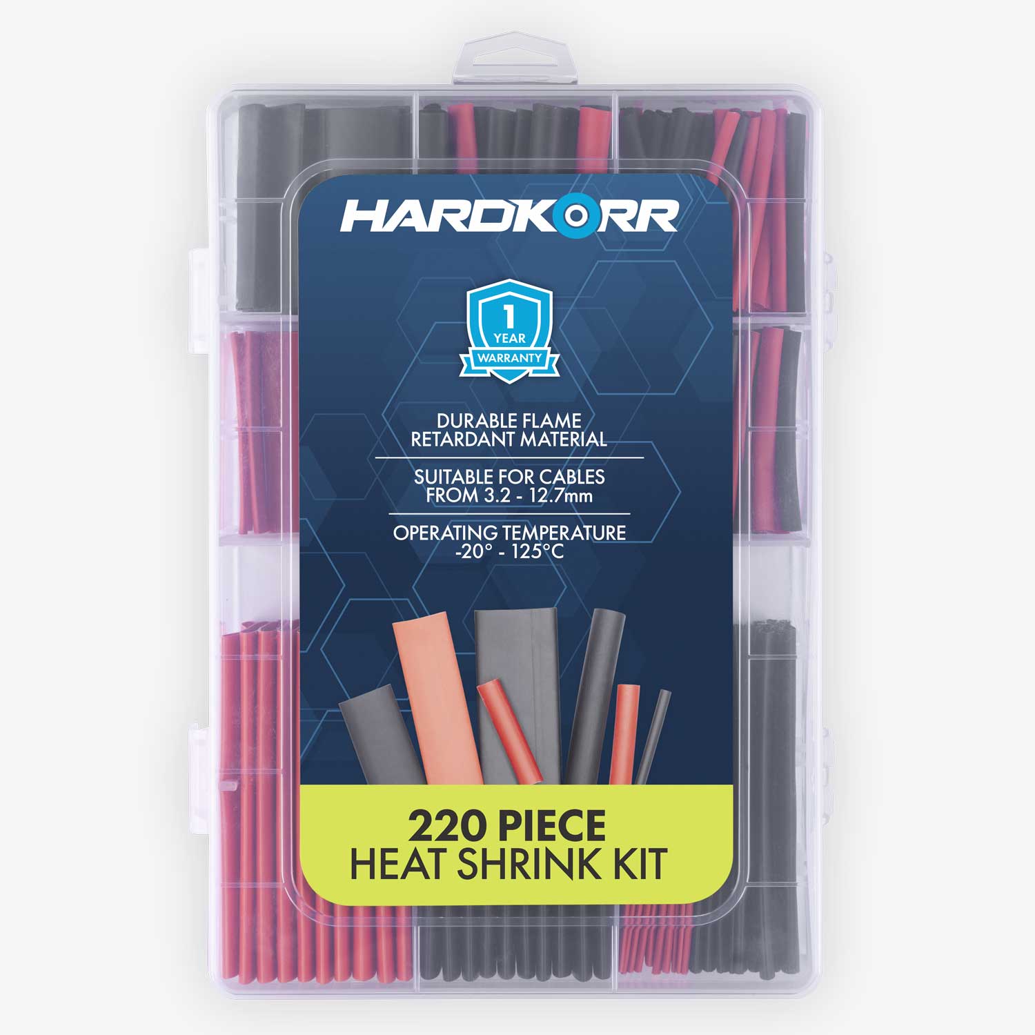 220 Piece Heat Shrink Kit