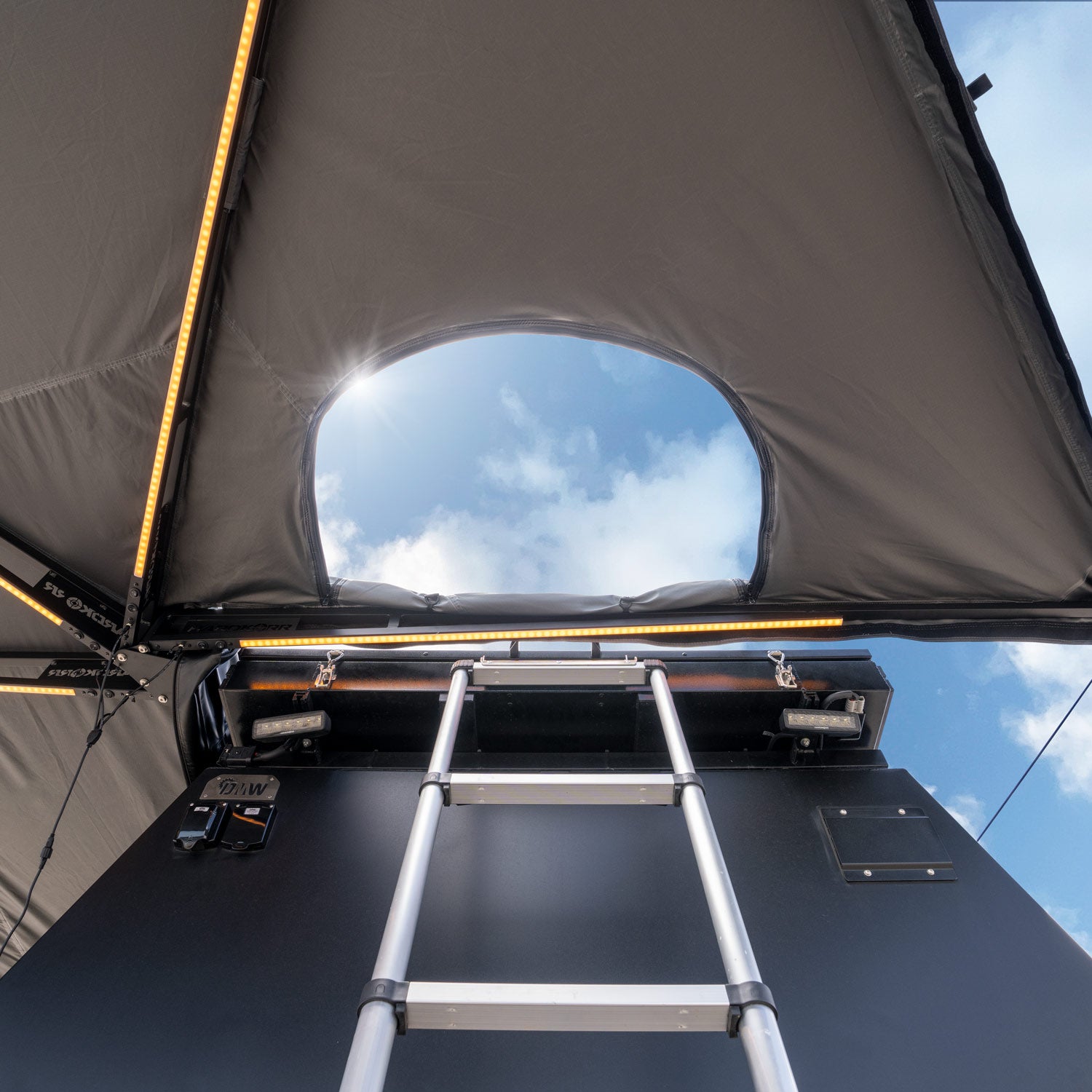 270 Degree XL Free Standing Awning w/ Tri-Colour LED Lighting