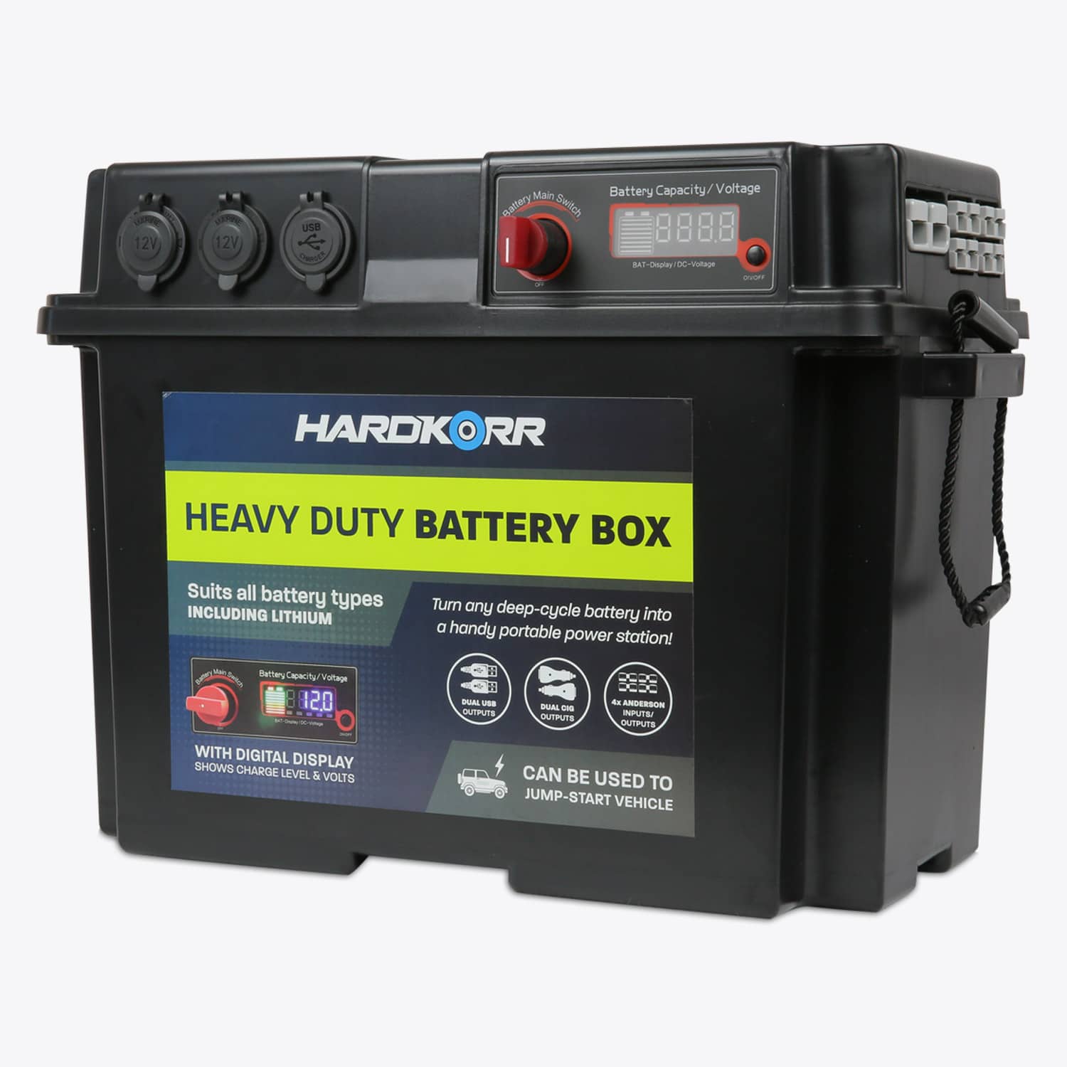 Heavy Duty Battery Box – HARDKORR