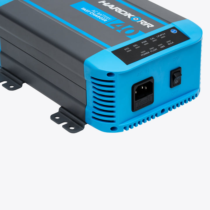 40A 3-Stage 12V AC Battery Charger