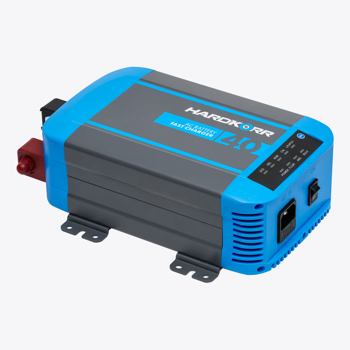 40A 3-Stage 12V AC Battery Charger