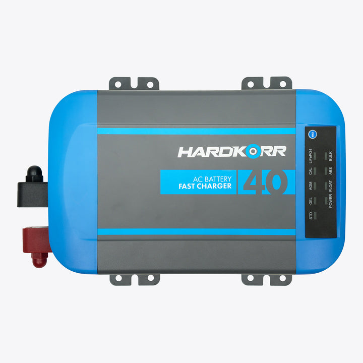 40A 3-Stage 12V AC Battery Charger