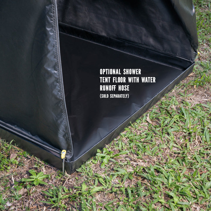 Folding Shower Tent with Dual-Colour LED Lighting