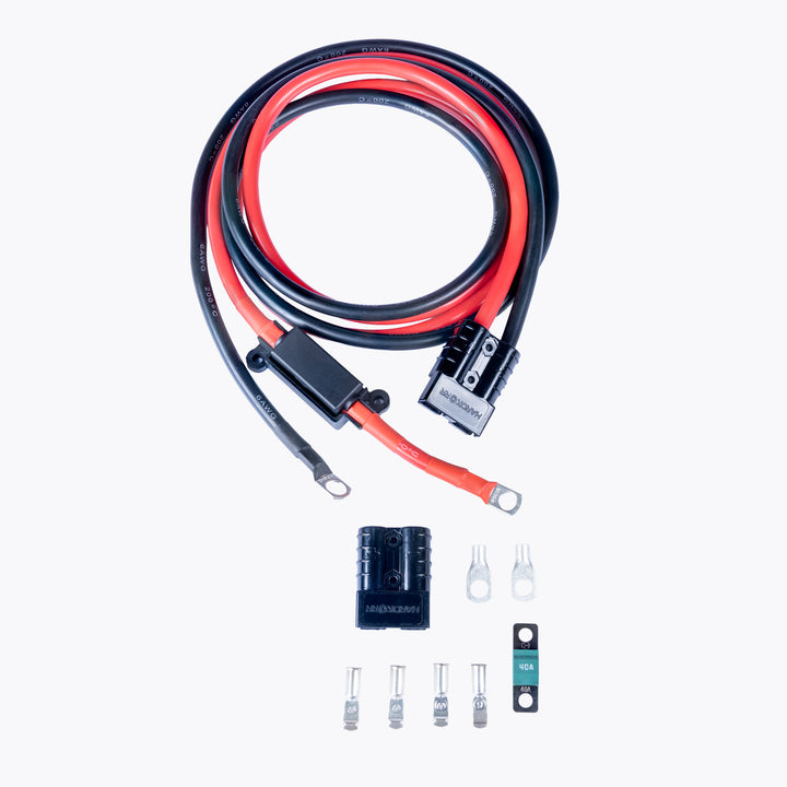 1.5m DC-DC Charger Battery Connection Cable Kit