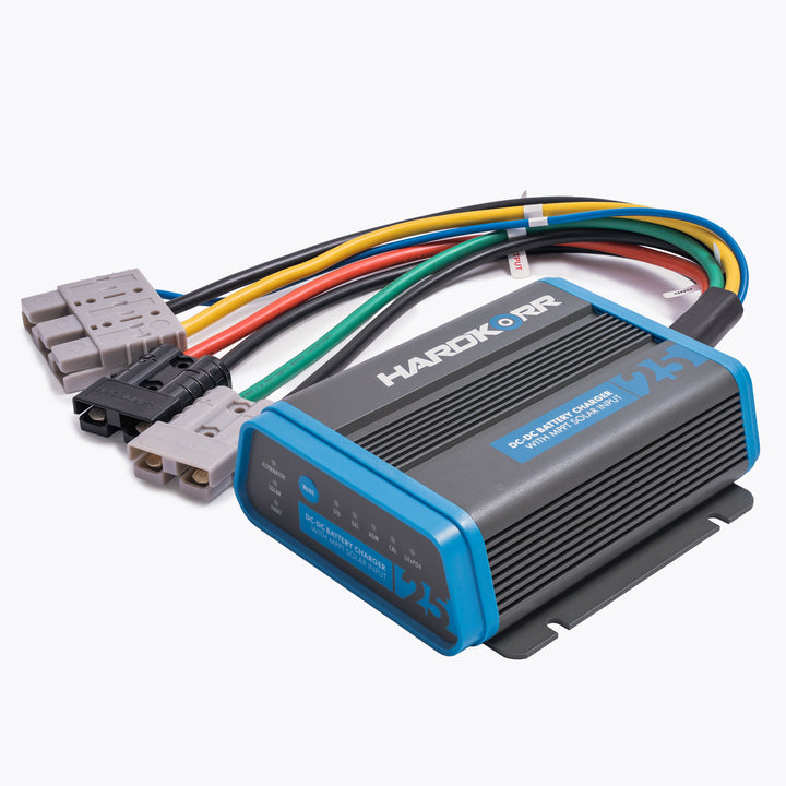 Under Bonnet 25A DC-DC Battery Charger With MPPT Solar Regulator