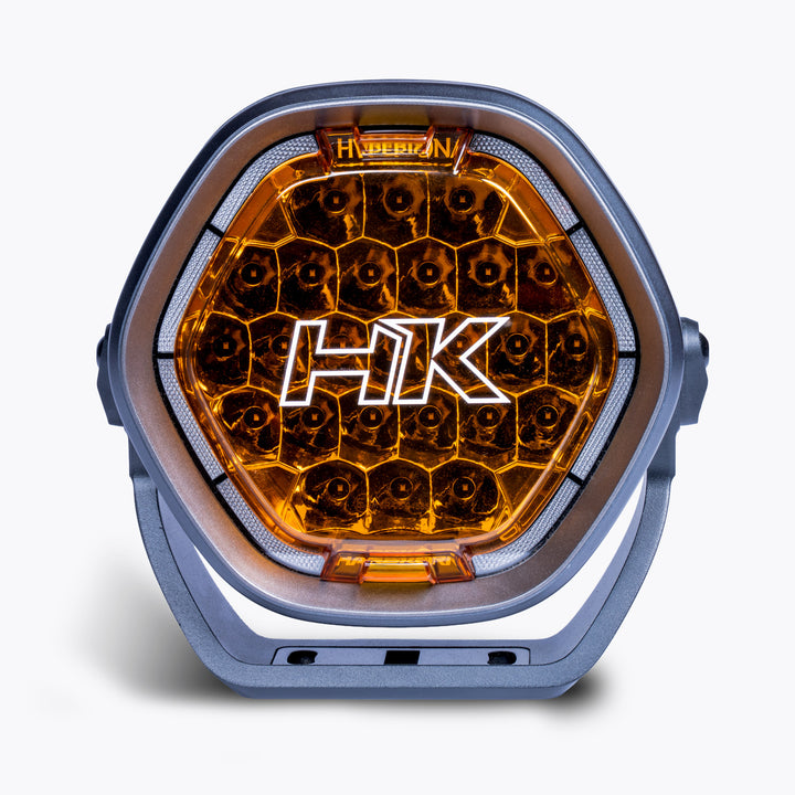 Covers for Hyperion 7" Driving Lights (Orange) - Pair
