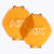 Covers for Hyperion 4" Driving Lights (Orange) - Pair