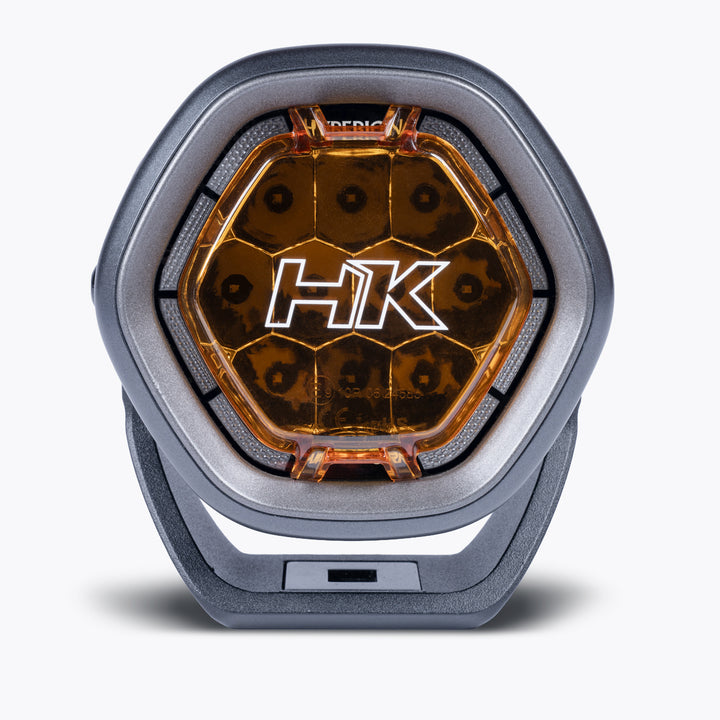 Covers for Hyperion 4" Driving Lights (Orange) - Pair