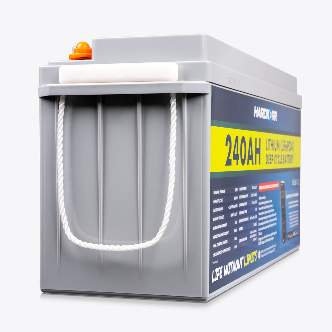 240Ah Lithium (LiFePO<sub>4</sub>) Deep Cycle Battery w/Bluetooth