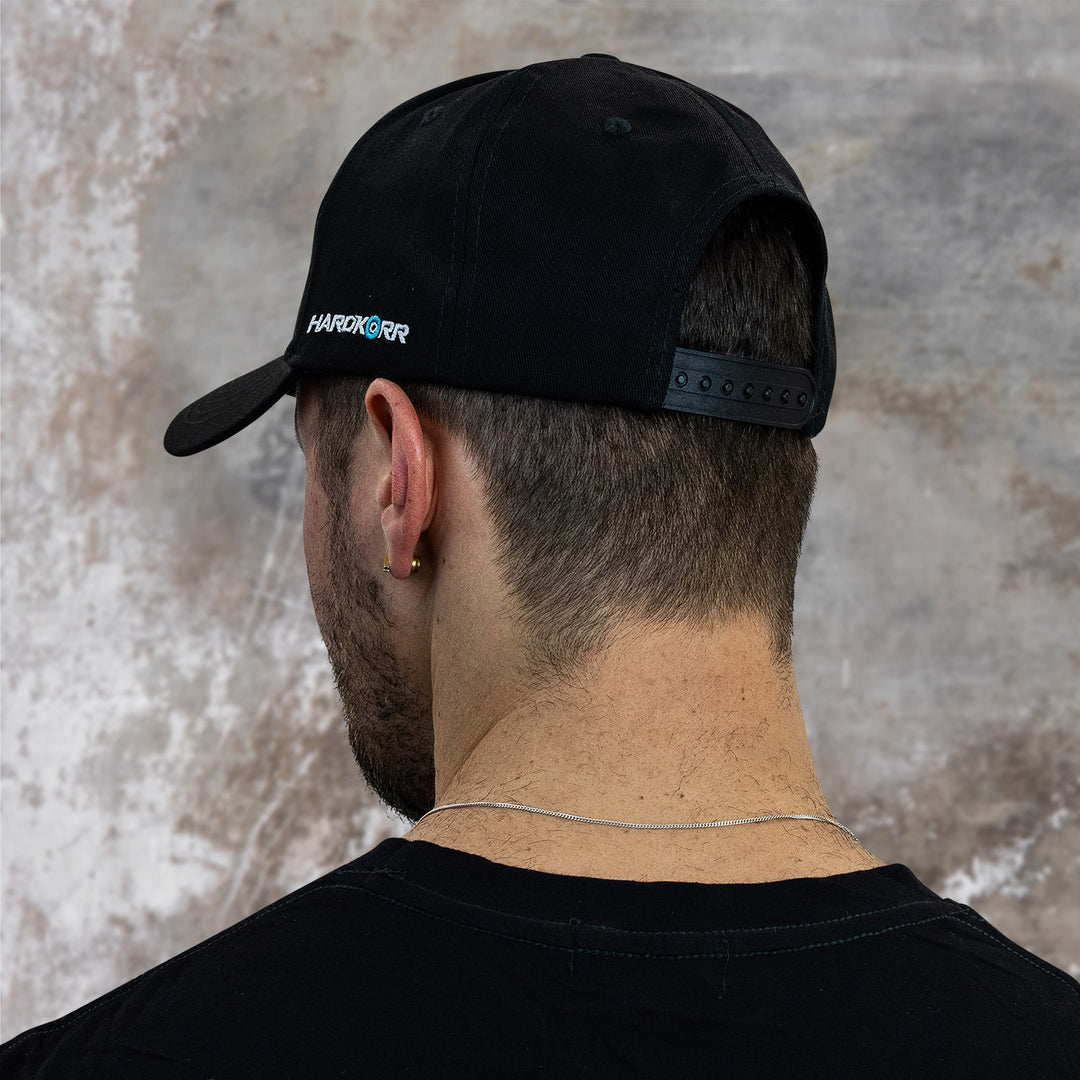 Hardkorr baseball cap - black emblem