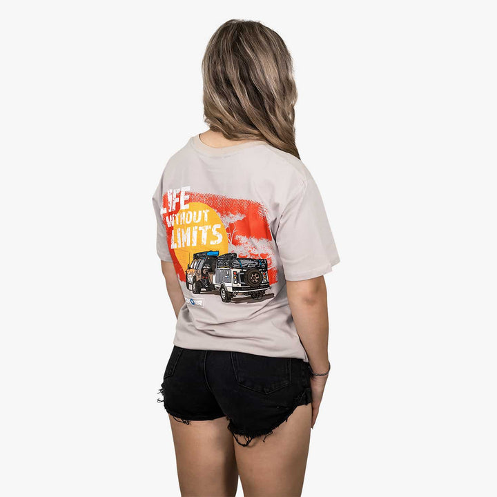 Hardkorr Campers T-Shirt Life Without Limits Grey