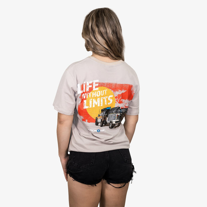 Hardkorr Campers T-Shirt Life Without Limits Grey