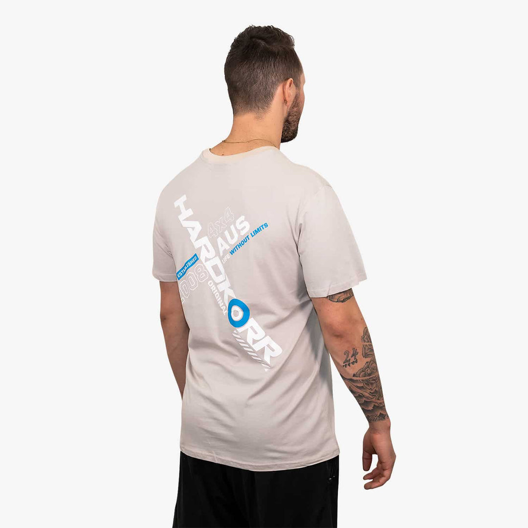 Hardkorr T-Shirt Cross Text