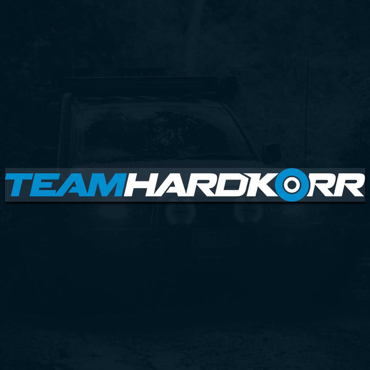 Team Hardkorr Windscreen Banner