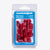 Take Off Connector 3mm Red (6 pack) in blue packaging by Hardkorr, compatible with 3mm cables for camping power and LED lighting solutions.