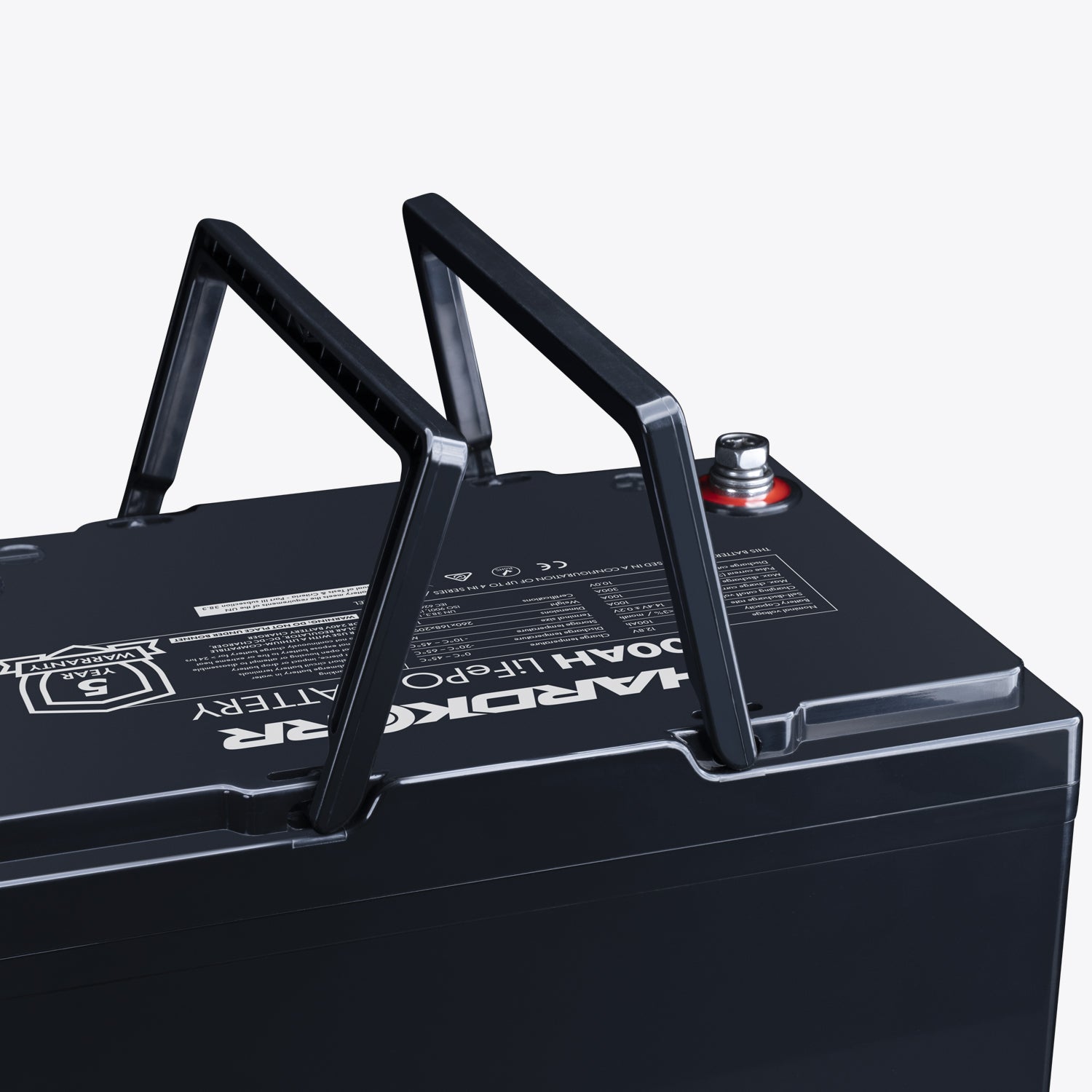 Black Series 100Ah Lithium (LiFePO<sub>4</sub>) Deep Cycle Battery