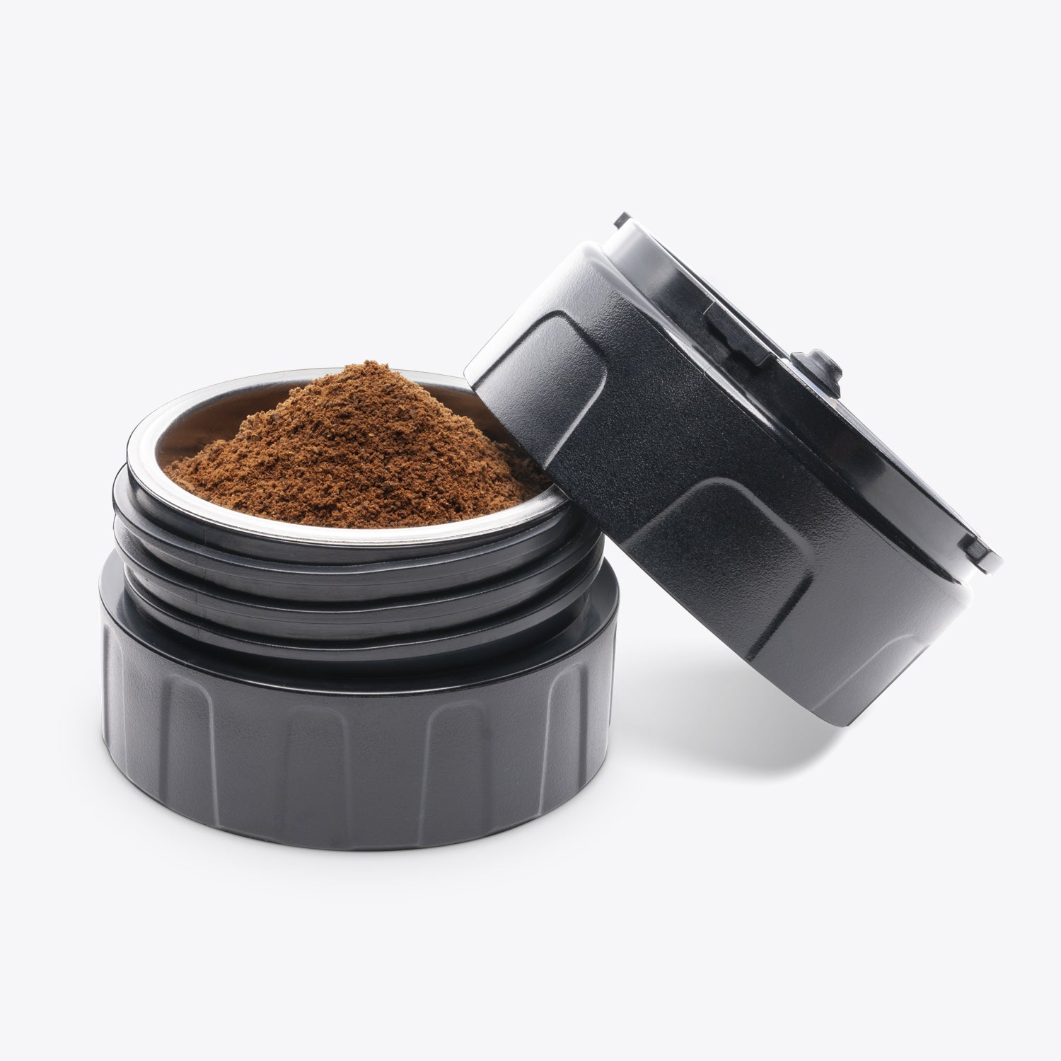 Coffee ground portafilter