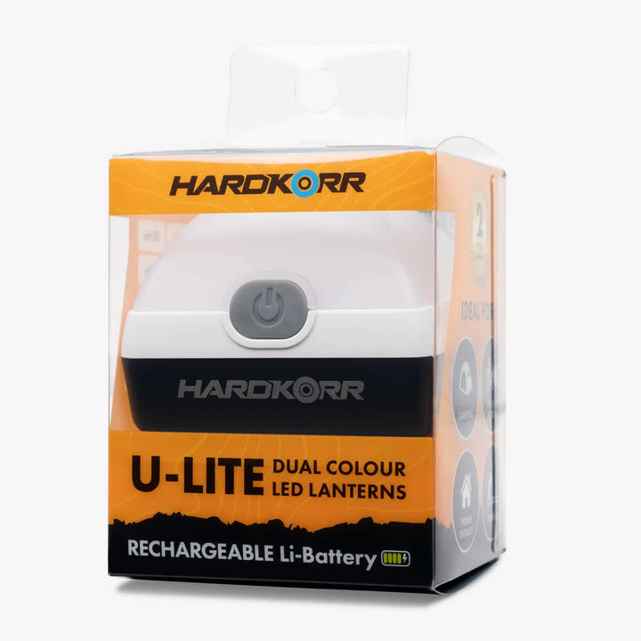 U-Lite&trade; Dual Colour LED Lantern with Inbuilt Lithium Battery