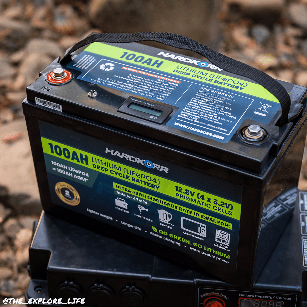 100AH High-Discharge Lithium (LiFePO4) Deep Cycle Battery