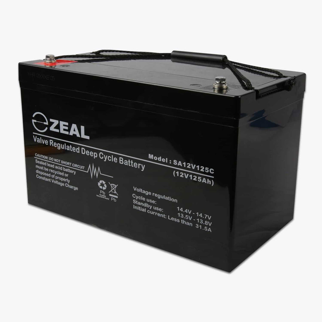 125AH Zeal AGM battery