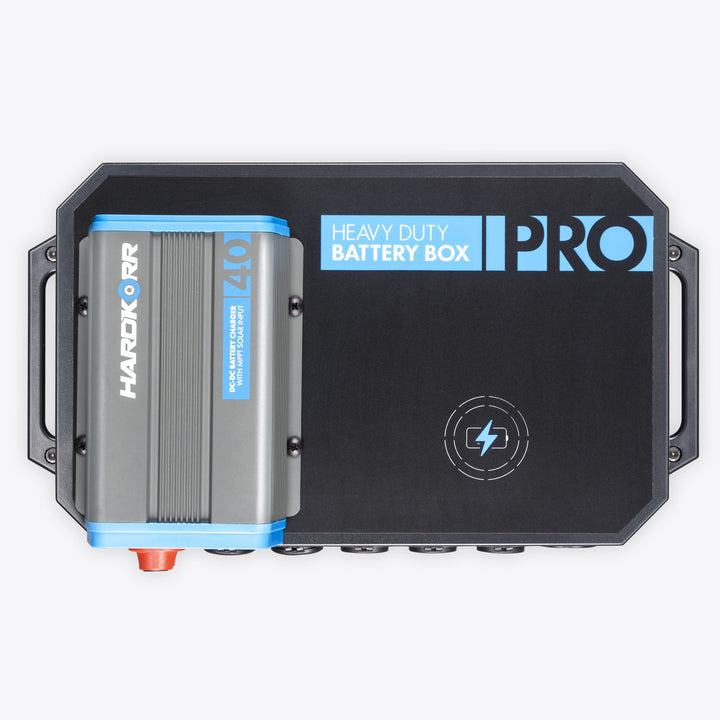 Heavy Duty Battery Box PRO w/ DCDC Charger