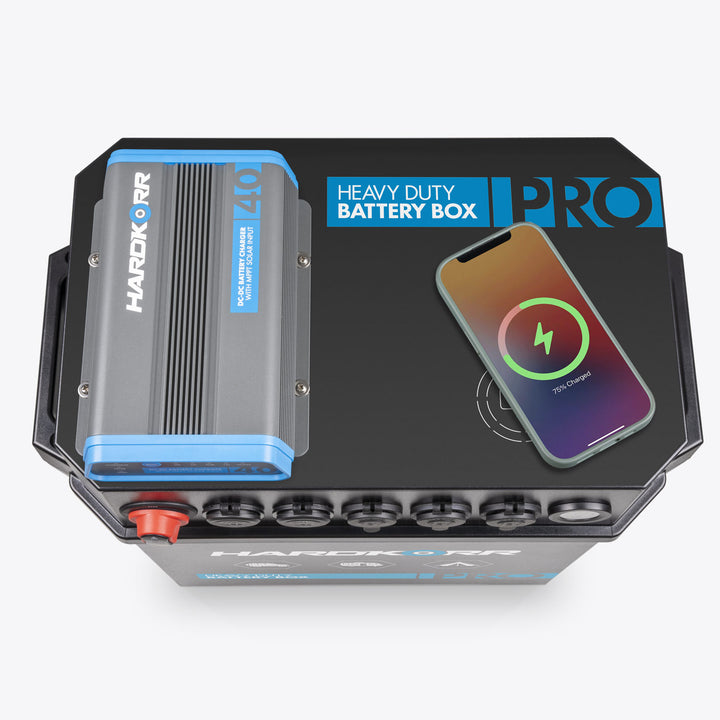 Heavy Duty Battery Box PRO w/ DCDC Charger
