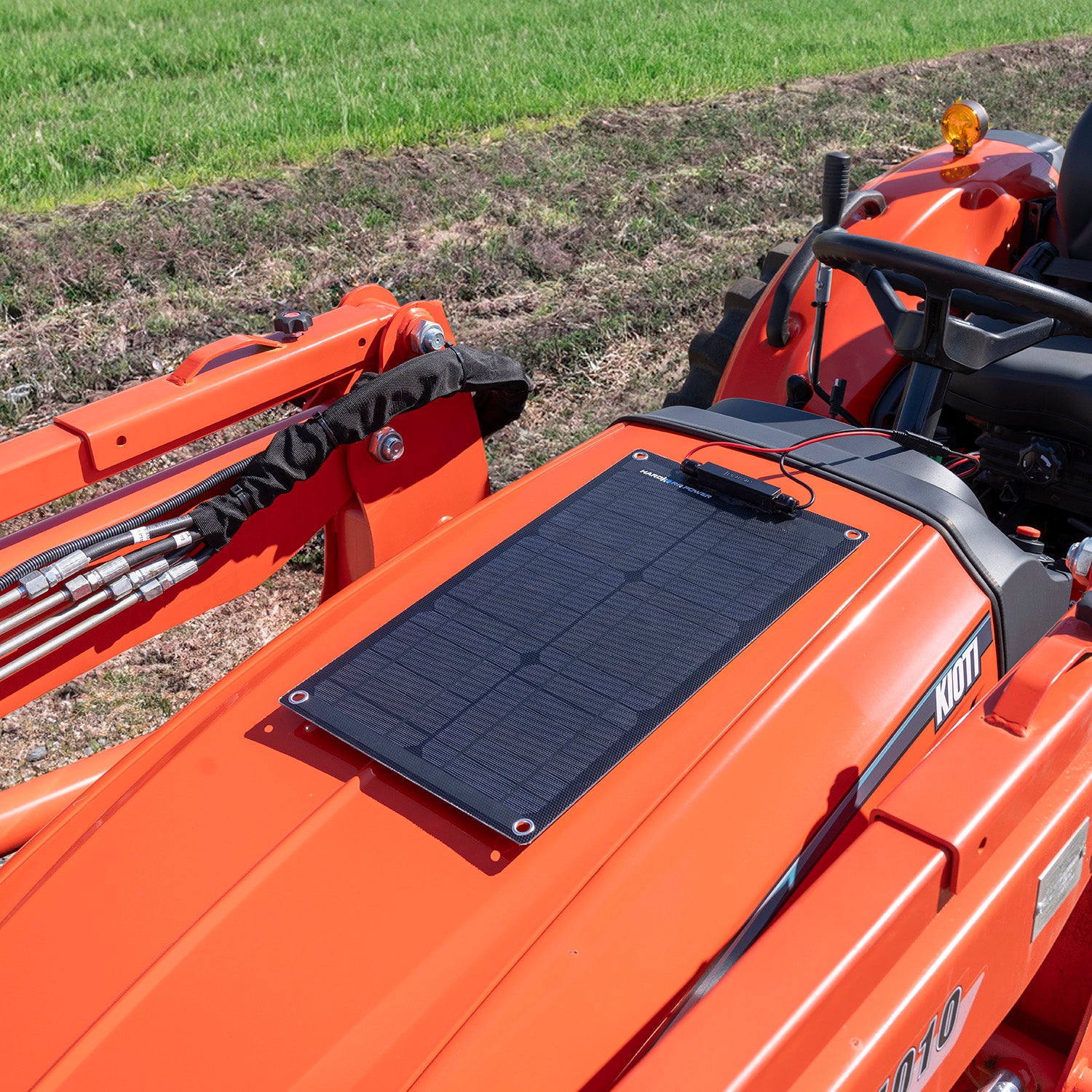 15w Trickle Charger Solar Panel with Crocskin (12v)