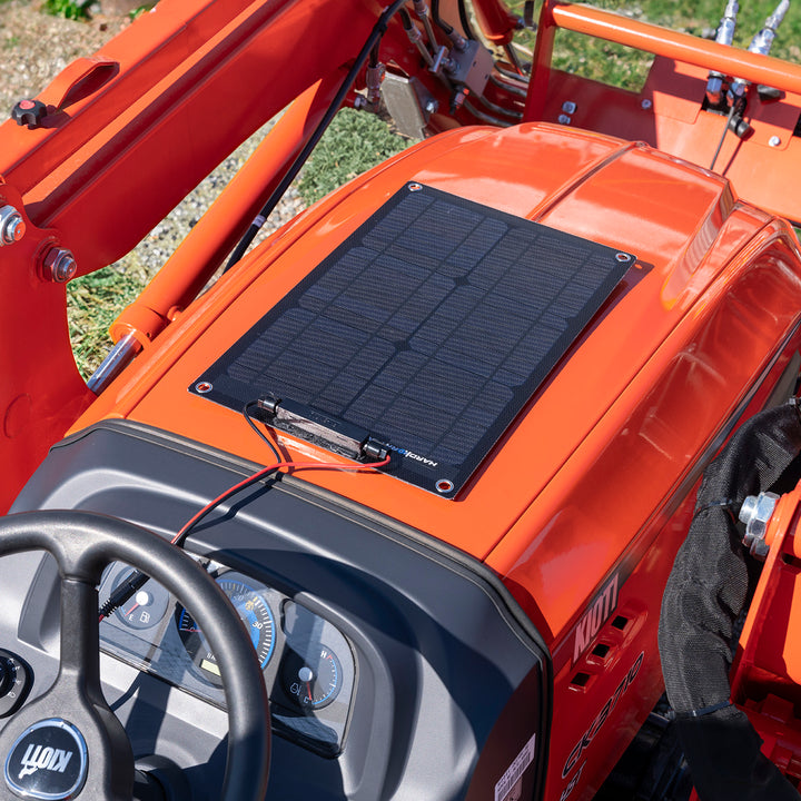 15w Trickle Charger Solar Panel with Crocskin (12v)