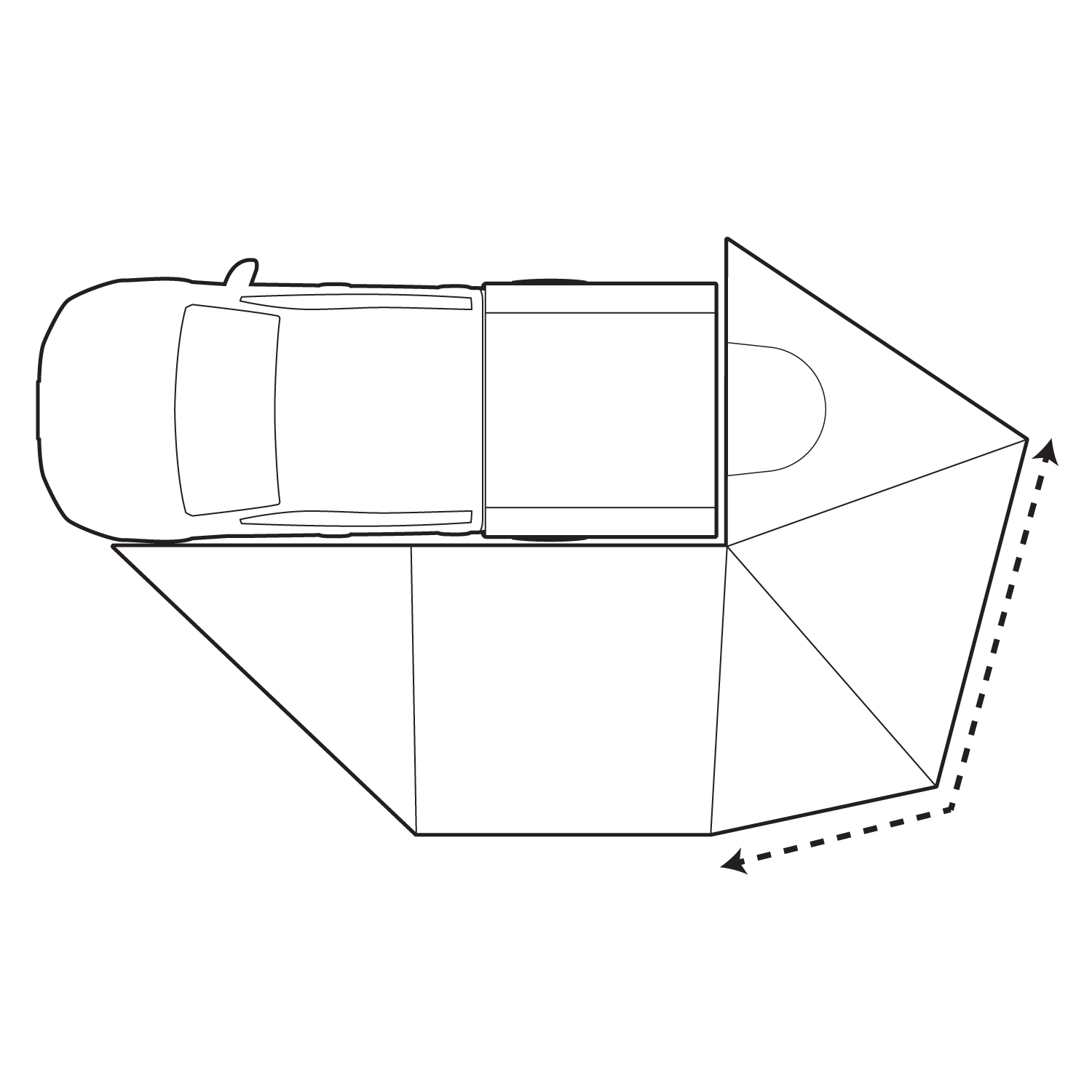 Awning Wall 2 - Rear Door & Window