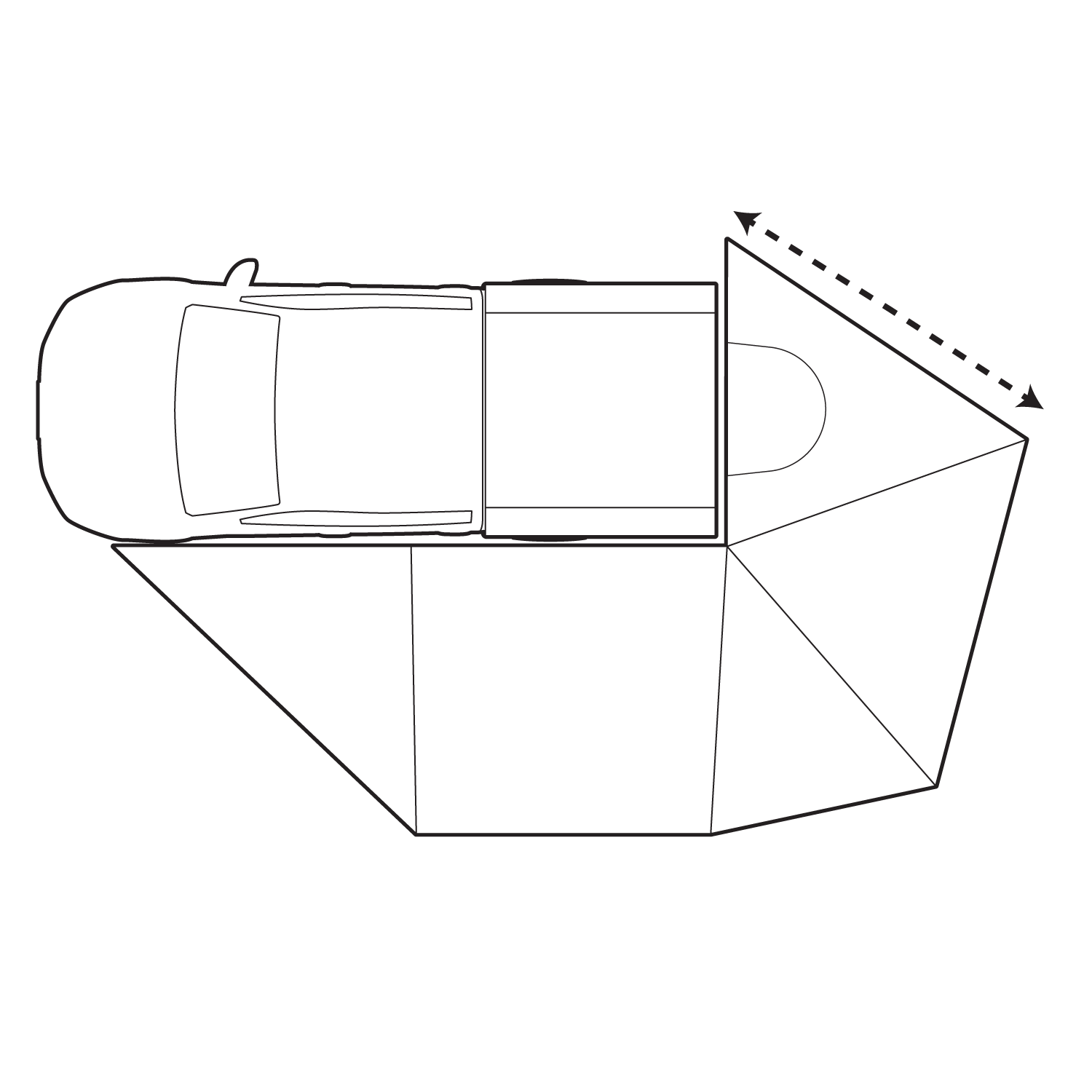 Awning Wall 3 - Rear Weather Guard
