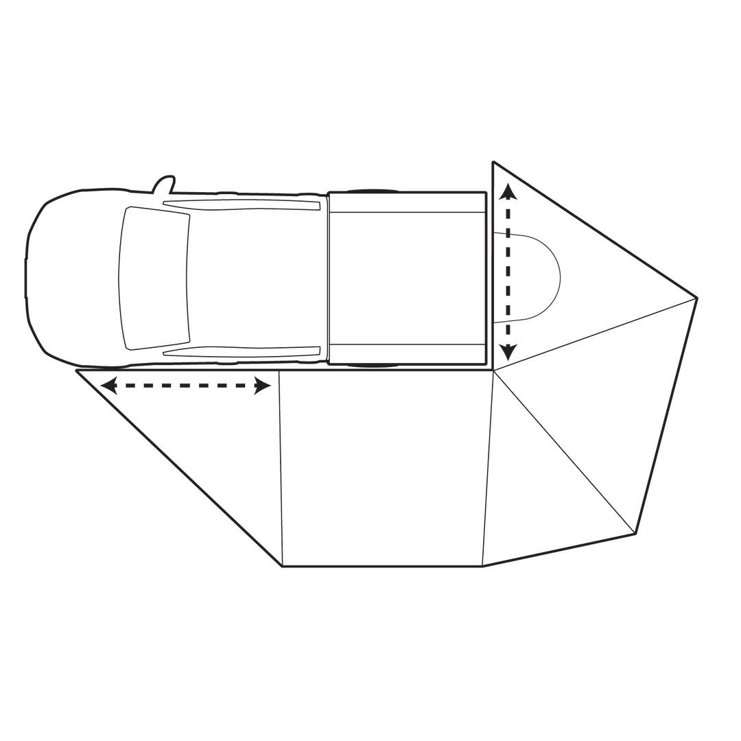 Awning Wall 4 - Multi-fit Weather Guard