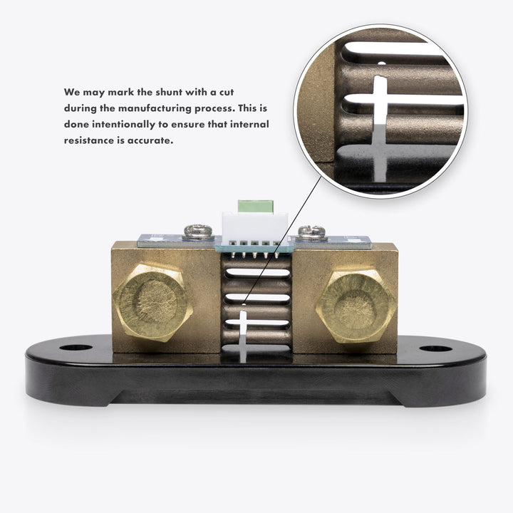 Bluetooth Battery Monitor with High-Precision 500A Shunt