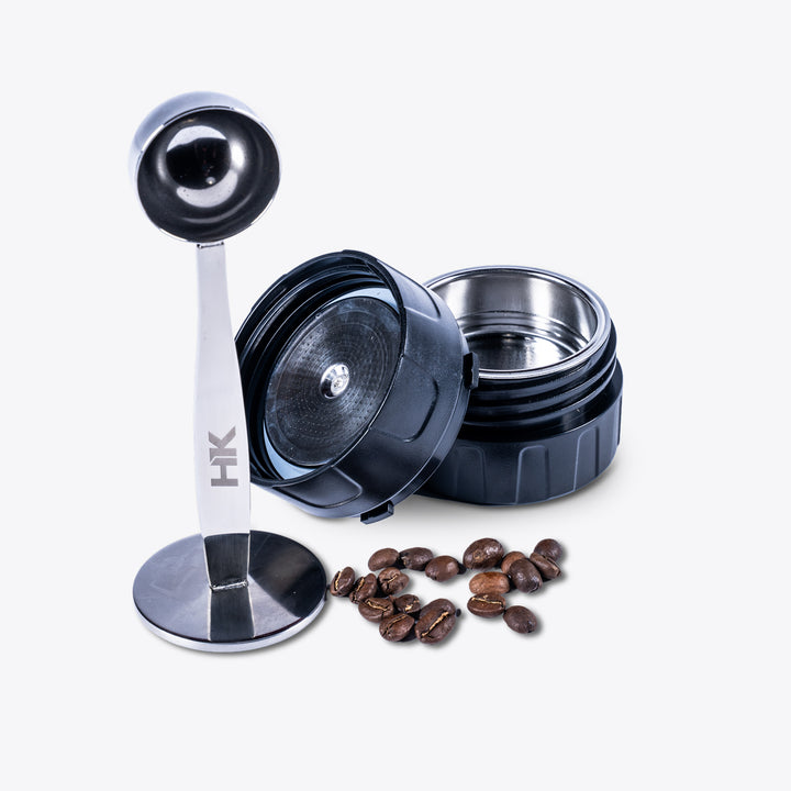Coffee ground portafilter