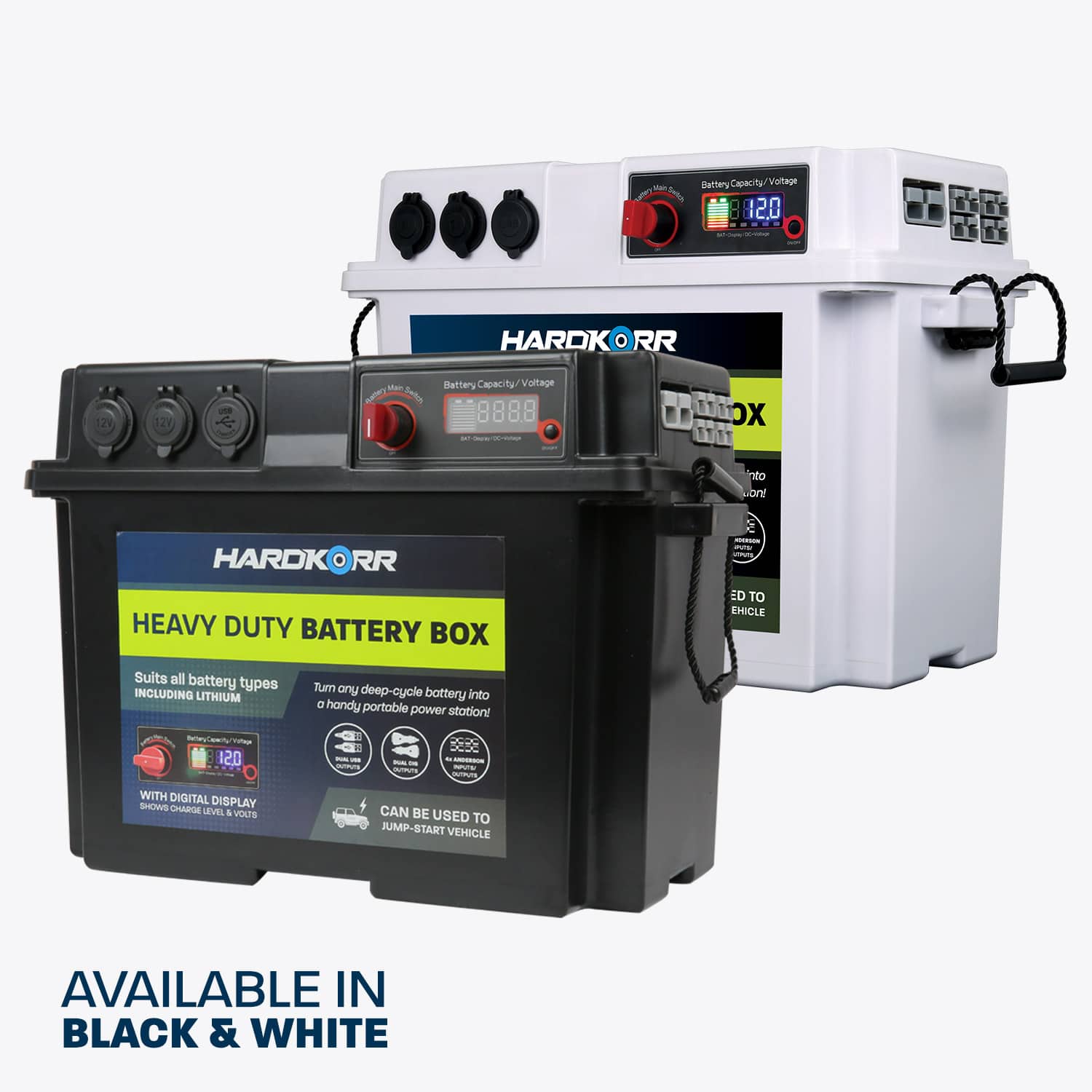 Battery box for camping discount