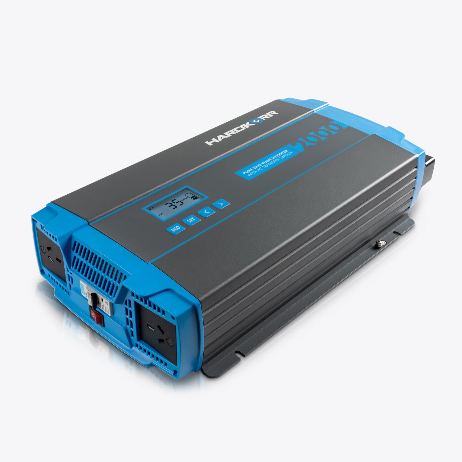 2000W Pure Sine Wave 12V to 240V Inverter (with AC Transfer Switch ...
