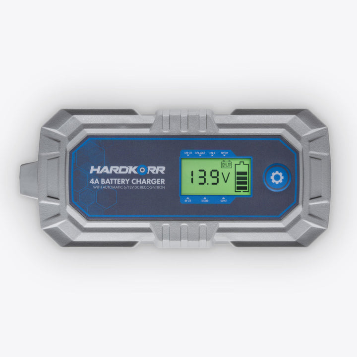 4A AC Battery Charger With Automatic 6/12V DC Recognition