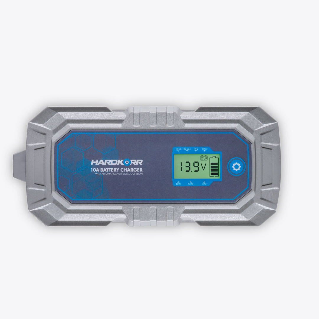 10A AC Battery Charger With Automatic 6/12V DC Recognition