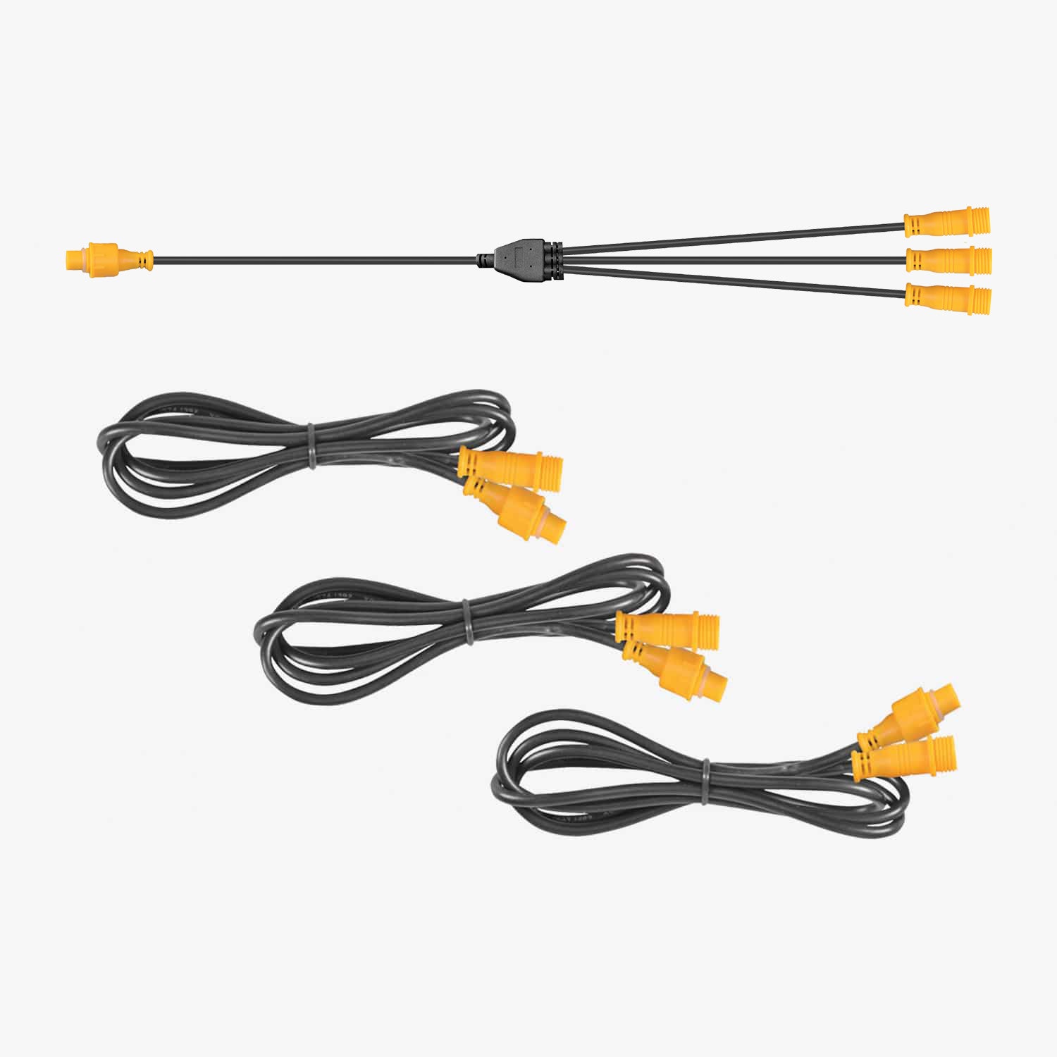 Extension Cable Kit (Orange 4-Pin Plugs)
