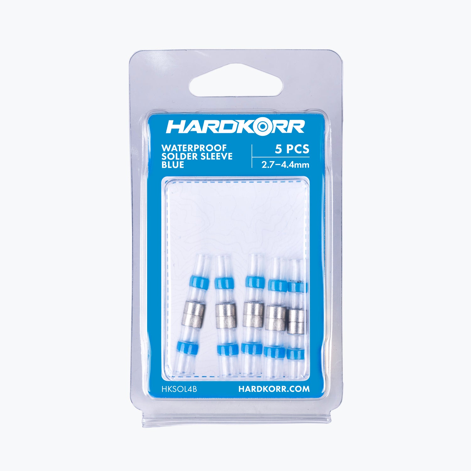 Solder Sleeve Kit 5 Pack - 2.7-4.4mm, Blue (5 pack)